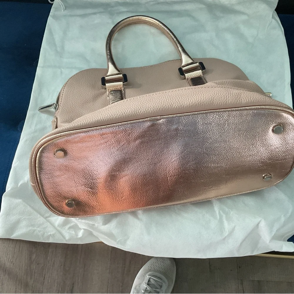 Ivanka Trump Pink Satchel with Structured Design - Picture 3 of 5